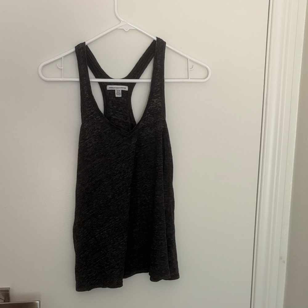 Black Sleeveless Women's Top